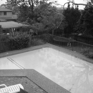 before Pool Renovation & New Cabana