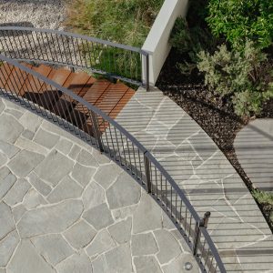 curved balustrade