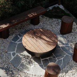 fire pit area