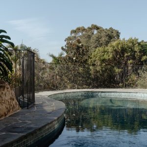 kidney shaped pool