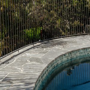 metal pool fencing