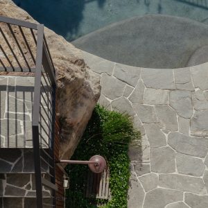 mid century swimming pool reno