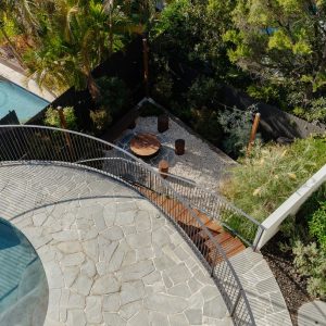 mid century pool renovation
