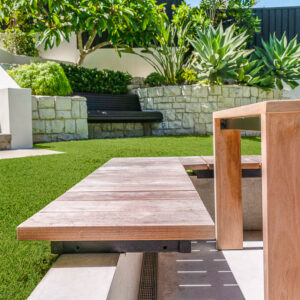 cantilever bench seat