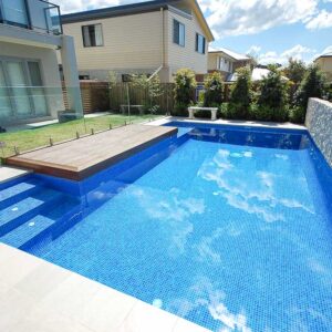 fully tiled pool