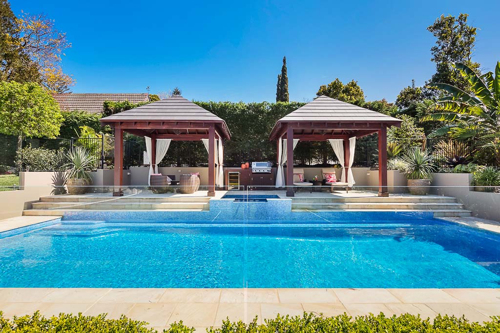 twin cabanas