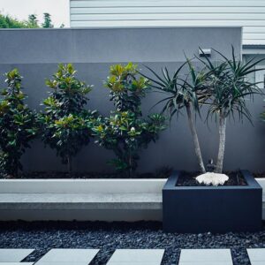concrete bench seat