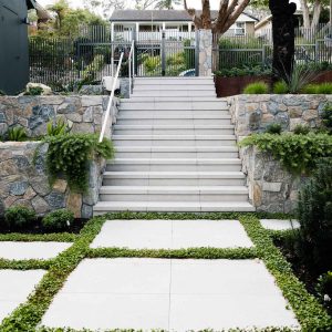 Grand entrance for garden landscape ideas