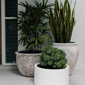 Pot cluster for landscape ideas
