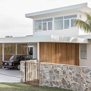 stone frontfence