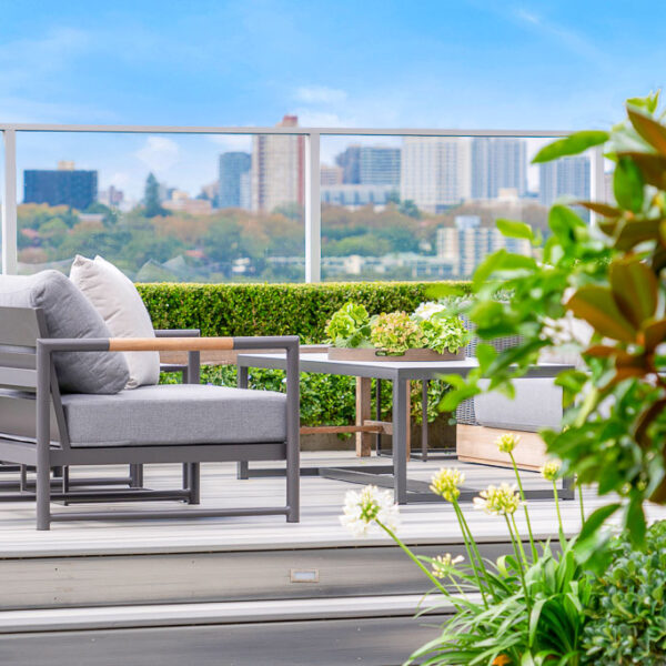 Luxury Eco Friendly Penthouse Landscape Design photo