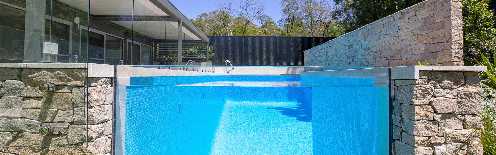 A tropical pool design in Sydney