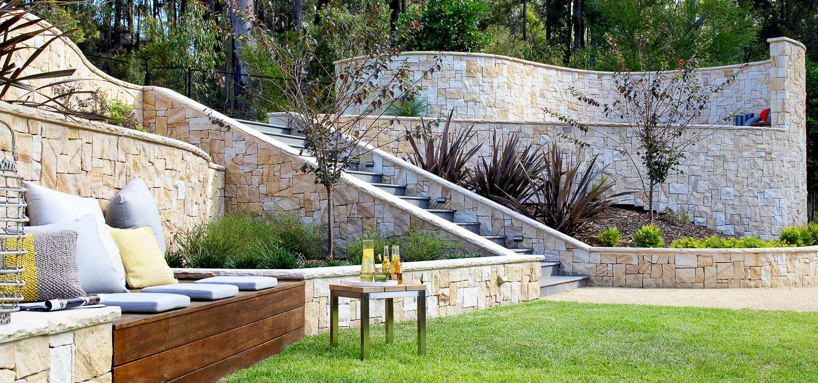 Work by our landscape architects on this landscaping and pool design in Manly, Northern Beaches in Sydney New South Wales