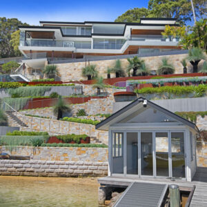 waterfront landscape