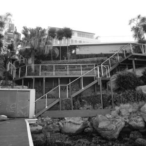 Before renovation view of the space