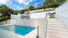 Modern pool design with elegant features