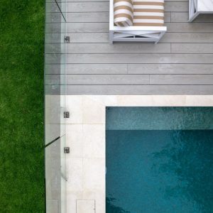 aerial view of small plunge pool