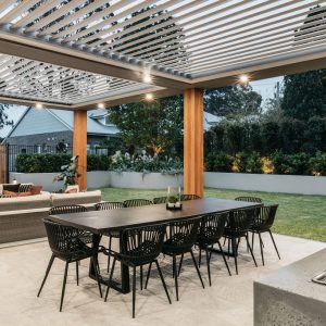 outdoor entertaining