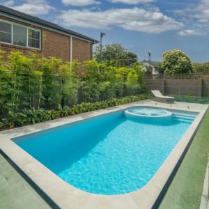 rounded edge pool