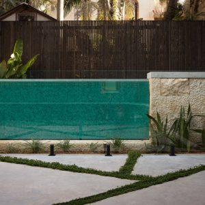 formed concrete surface