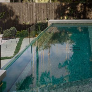 Pool compliant fence